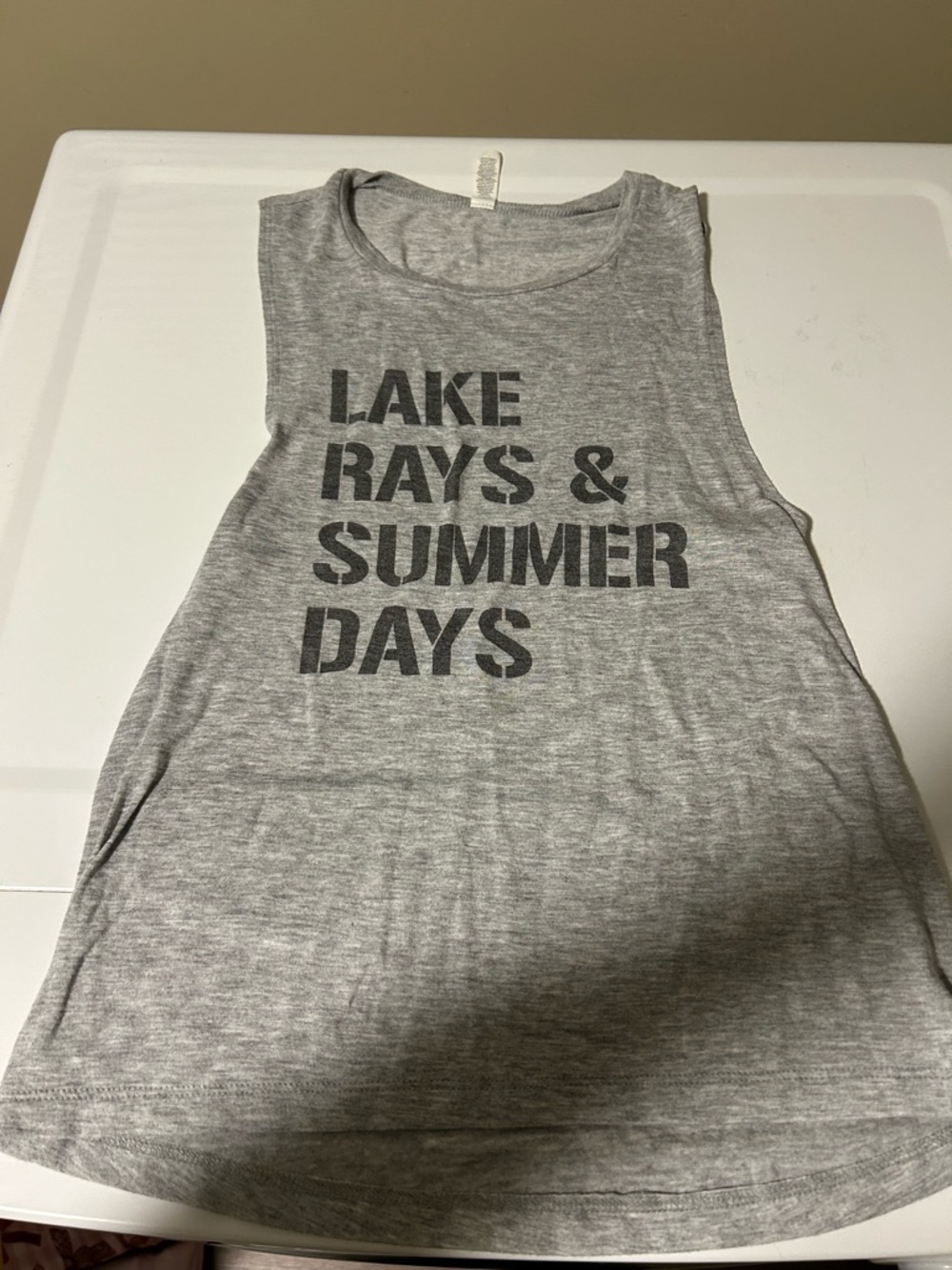 Lake Rays & Summer Days Muscle Tank